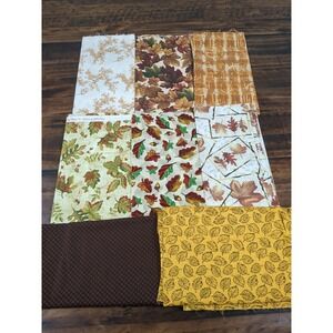 Lot of Fabric, Fall Colors & Leaves,‎ 15.6oz